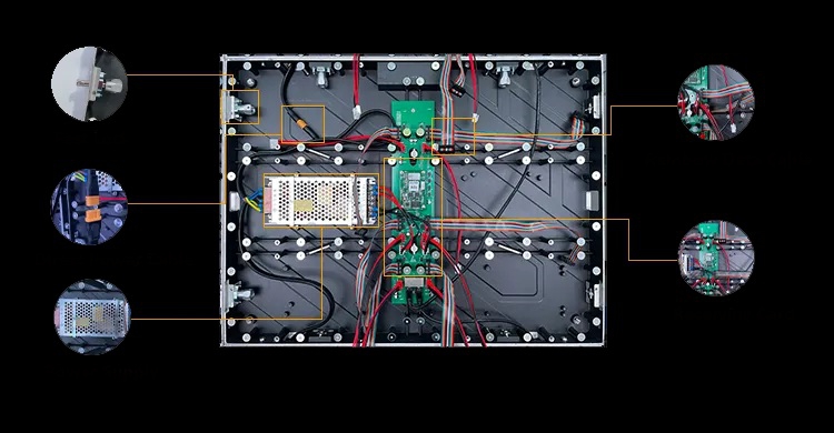 Kapalı P2 HD LED Ekran LED Video Duvar  